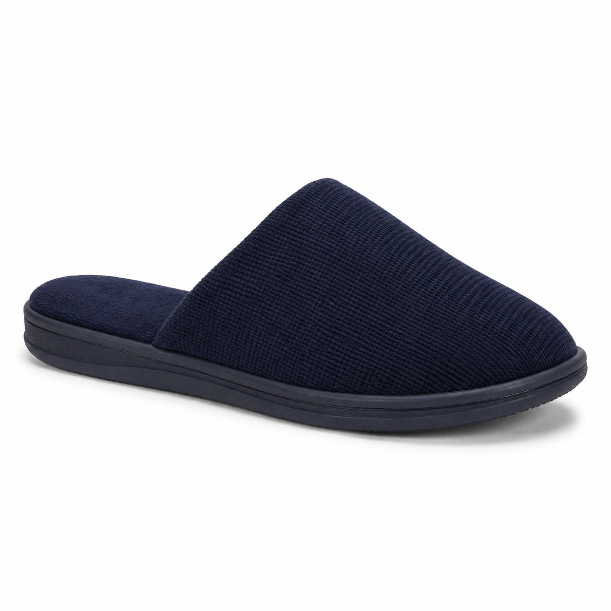 Navy Cushioned Slippers